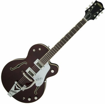 Halbresonanz-Gitarre Gretsch G6119T-62 Professional Select Edition '62Tennessee Rose RW Dark Cherry Stain - 1