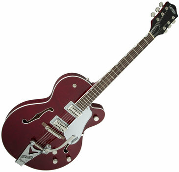Semi-akoestische gitaar Gretsch G6119 Professional Players Edition Tennessee Rose RW Dark Cherry Stain - 1