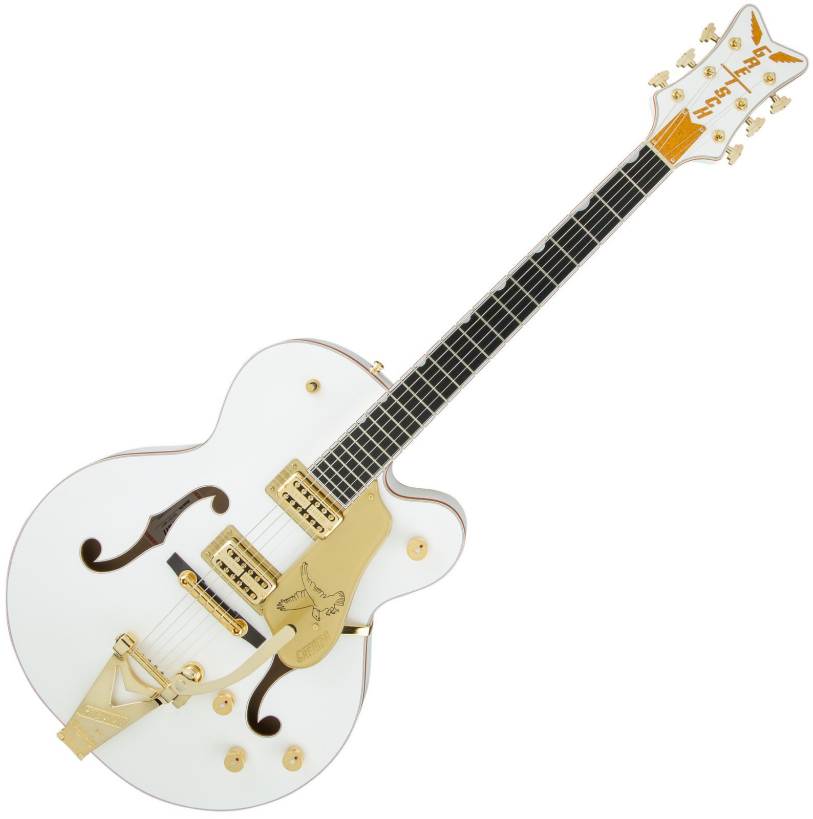Semiakustická gitara Gretsch G6136T Players Edition White Falcon Biela