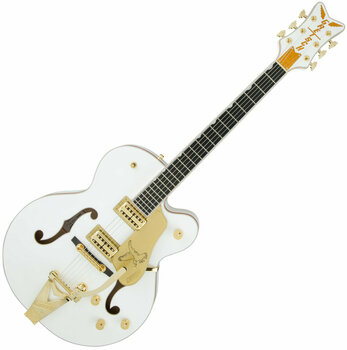Semiakustická kytara Gretsch G6136T Players Edition White Falcon Bílá - 1