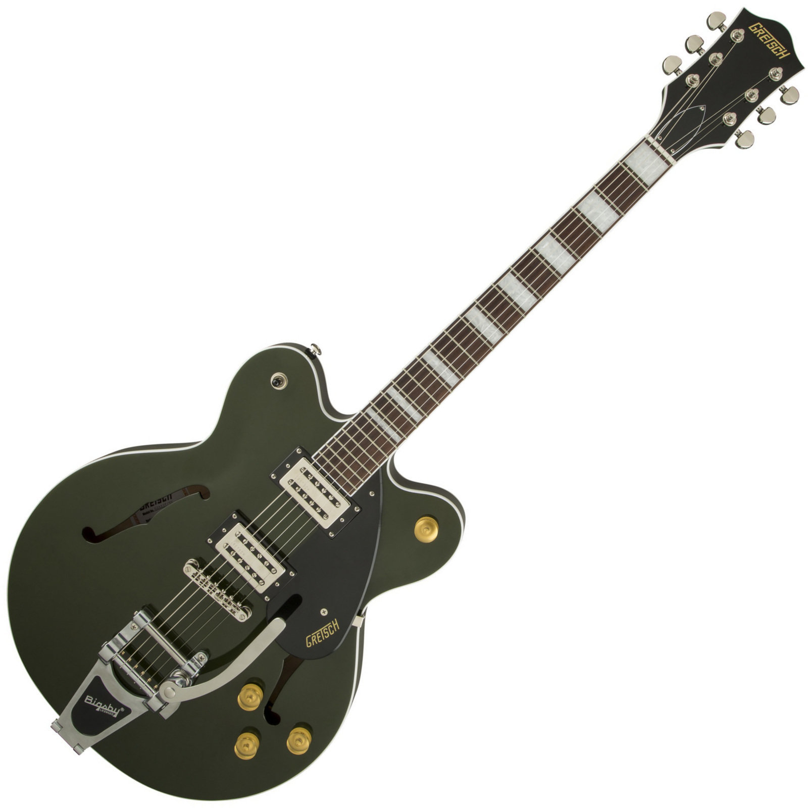 Semi-Acoustic Guitar Gretsch G2622T Streamliner Center-Block Double Cutaway with Bigsby, Torino Green