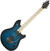Elektriska gitarrer EVH Wolfgang WG Standard, Quilt Maple Top, Maple Fingerboard, Transparent Blue Burst