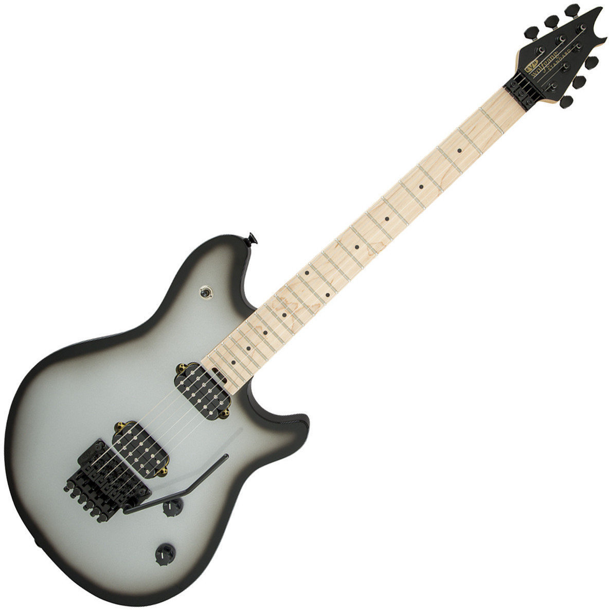 Elektrische gitaar EVH Wolfgang WG Standard, Maple Fingerboard, Silverburst