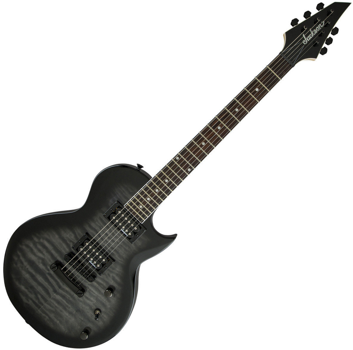 Guitarra eléctrica Jackson JS22 SC Monarkh Transparent Black