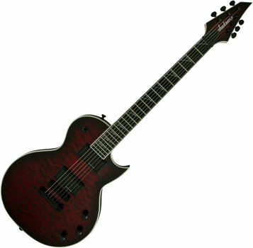 E-Gitarre Jackson Pro Monarkh SC Transparent Red Burst - 1