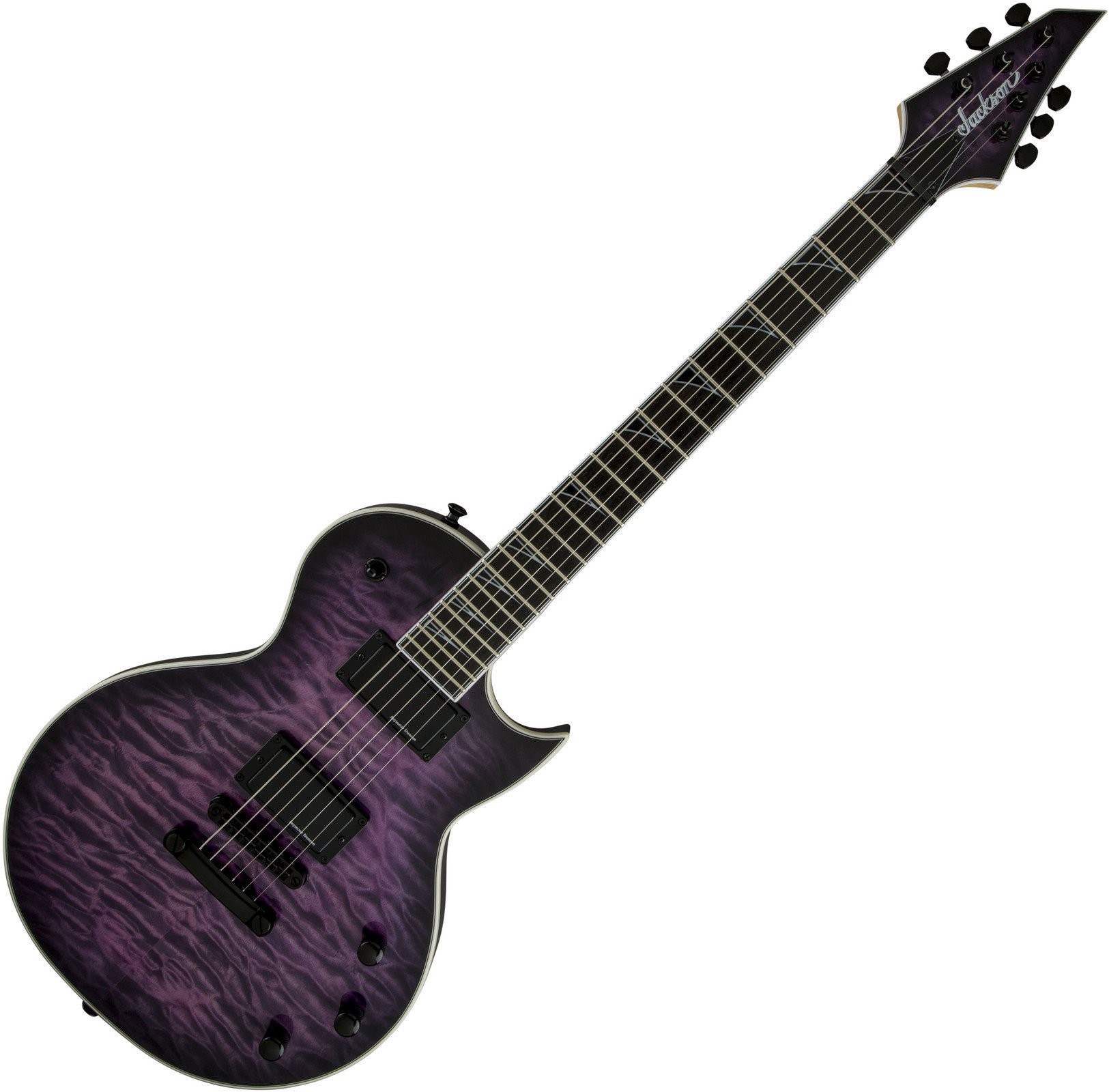 Guitarra elétrica Jackson Pro Monarkh SC Transparent Purple Burst