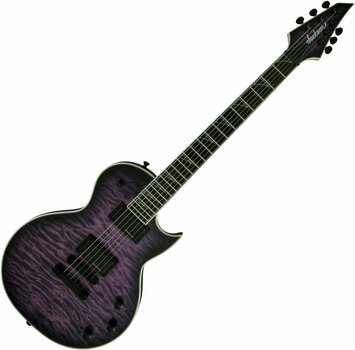 Electric guitar Jackson Pro Monarkh SC Transparent Purple Burst - 1