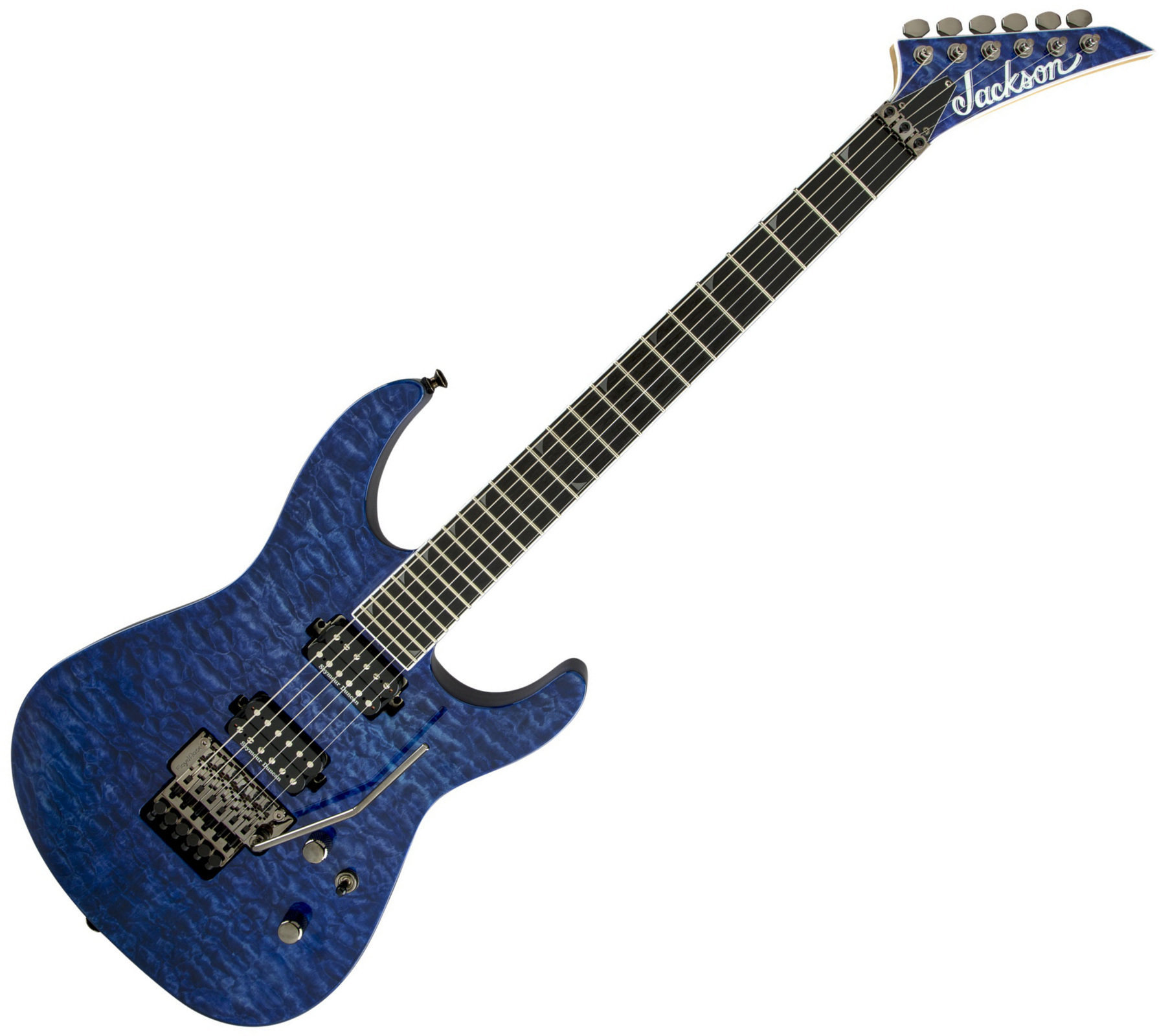 Guitare électrique Jackson Pro Series Soloist SL2Q MAH Trans Blue