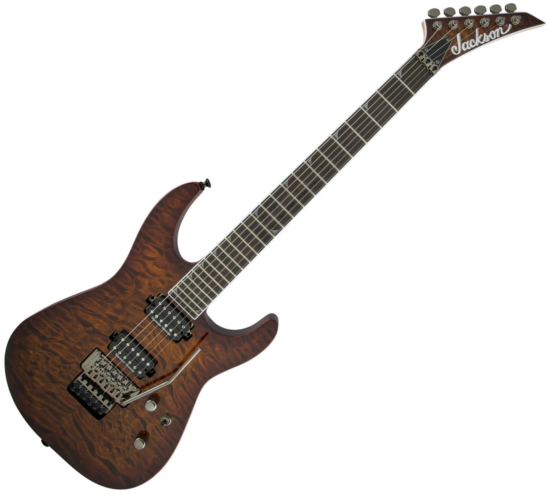 E-Gitarre Jackson Pro Series Soloist SL2Q Transparent Amber