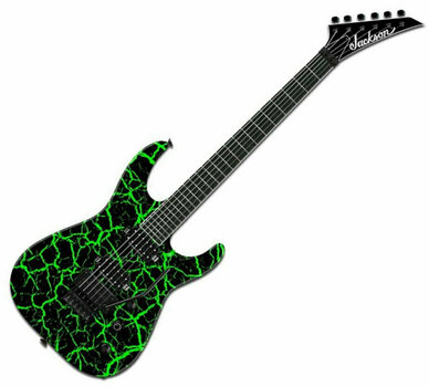 Elektrická gitara Jackson JCS SL FR Black Green Crackle - 1