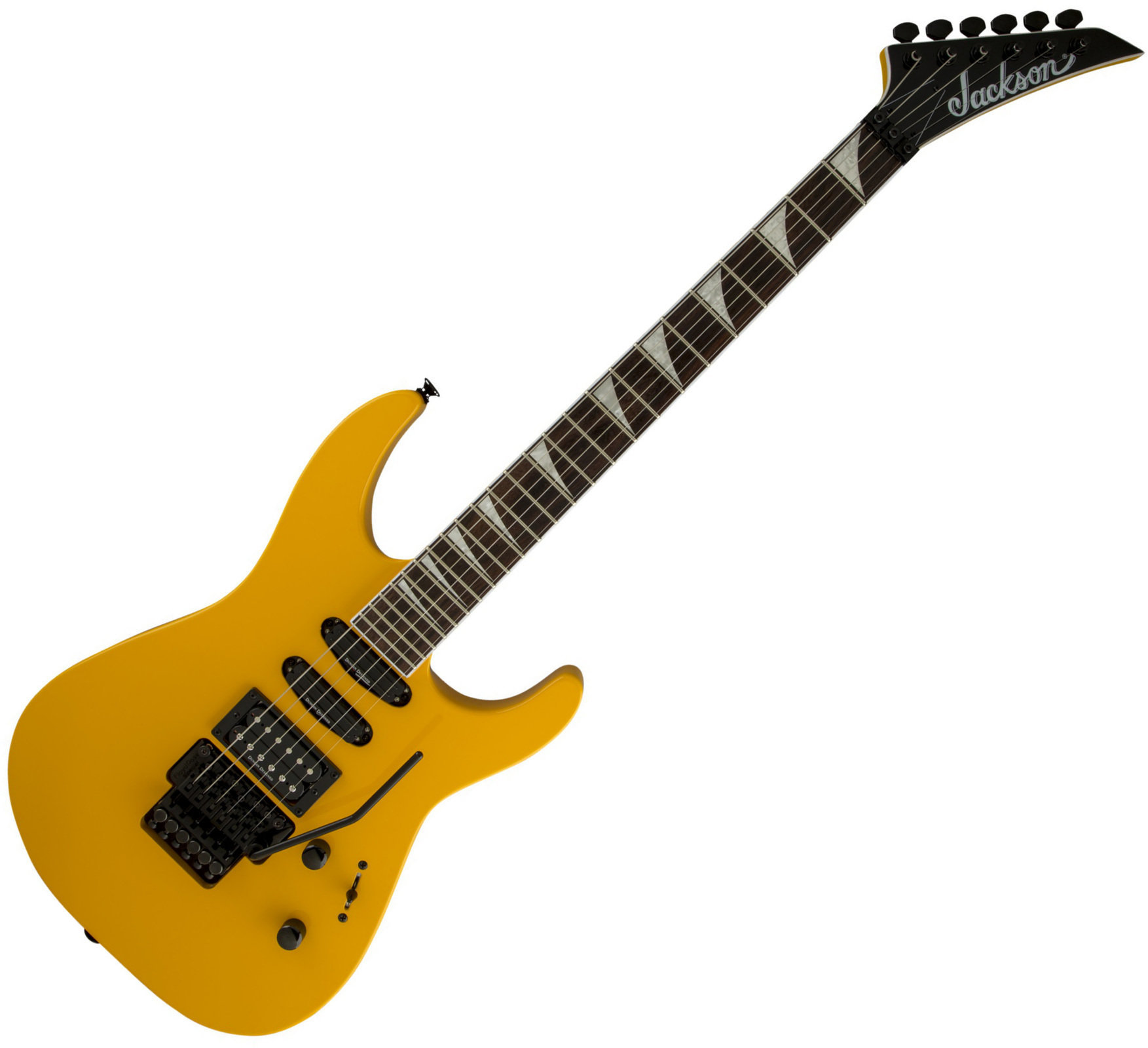 Electric guitar Jackson Soloist SL3X Taxi Cab Yellow