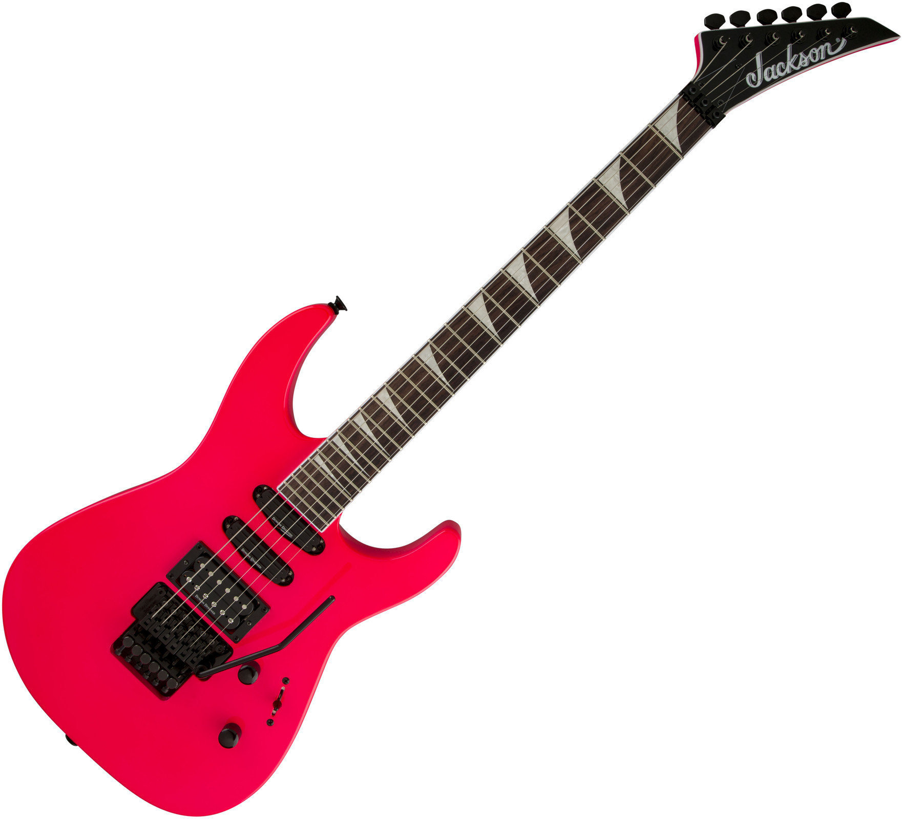 Electric guitar Jackson Soloist SL3X Neon Pink