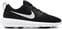 Junior čevlji za golf Nike Roshe G Black/Metallic White/White 36