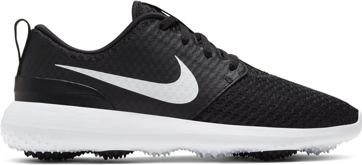 Chaussures de golf pour femmes Nike Roshe G Black/Metallic White/White 36