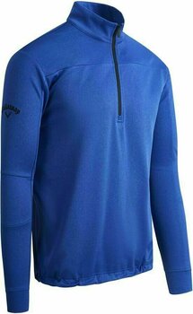 Sudadera con capucha/Suéter Callaway Pieced Waffle 1/4 Zip Mens Sweater Surf Heather L - 1