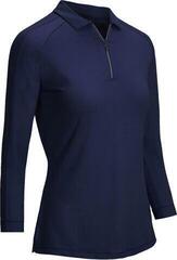 Callaway 3/4 Sleeve Womens Polo Shirt Peacoat XS Callaway 3/4 Sleeve Womens Polo Shirt Peacoat XS