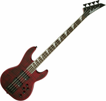 4-strängad basgitarr Jackson CBXNT IV Transparent Red - 1