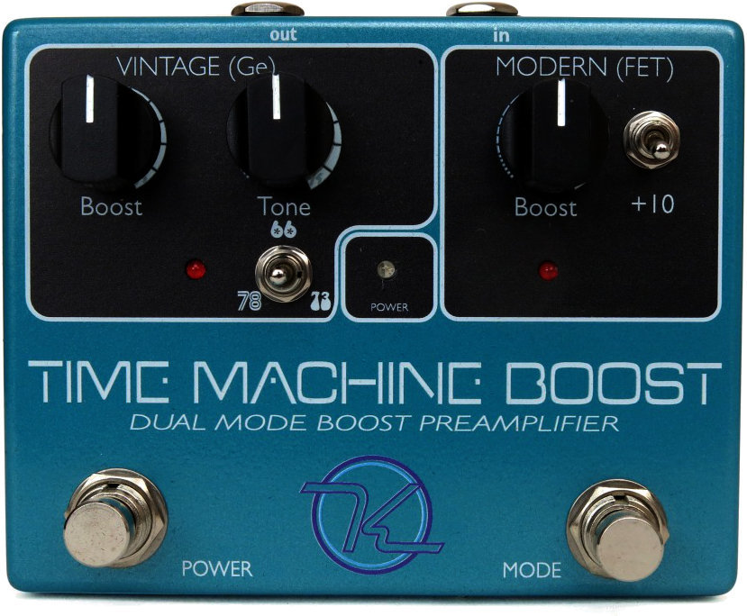 Guitar Effect Keeley Time Machine Boost