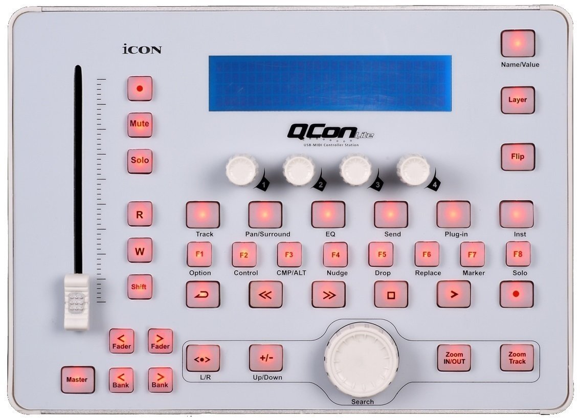 MIDI kontroler, MIDI ovládač iCON QCon Lite