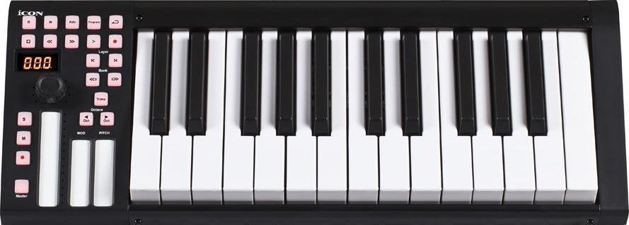 Clavier MIDI iCON iKeyboard 3