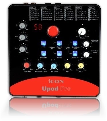 USB audio převodník - zvuková karta iCON Upod Pro