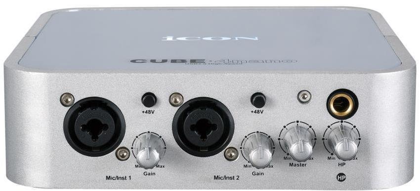 USB-audio-interface - geluidskaart iCON Cube 4 Nano