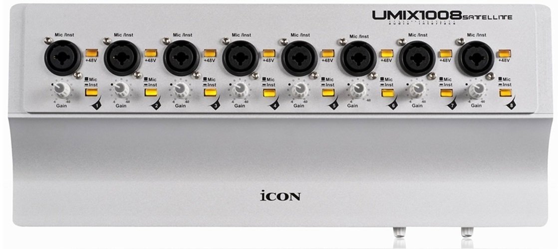 USB audio převodník - zvuková karta iCON UMIX1008 Satellite