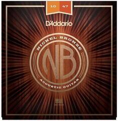 Струни за акустична китара D'Addario NB1047 Струни за акустична китара
