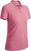 Риза за поло Callaway Chevron Polka Dot Womens Polo Shirt Camellia Rose M