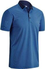 Callaway Golf Bag Print Mens Polo Shirt Peacoat M Callaway Golf Bag Print Mens Polo Shirt Peacoat M