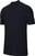 Polo-Shirt Nike TW Dri-Fit Polo Mock Air Mens Polo Shirt Obsidian/Gym Red/White M