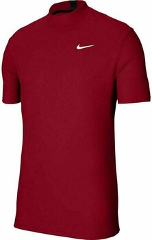 Polo-Shirt Nike TW Dri-Fit Polo Mock Air Mens Polo Shirt Gym Red/Black/White XL - 1