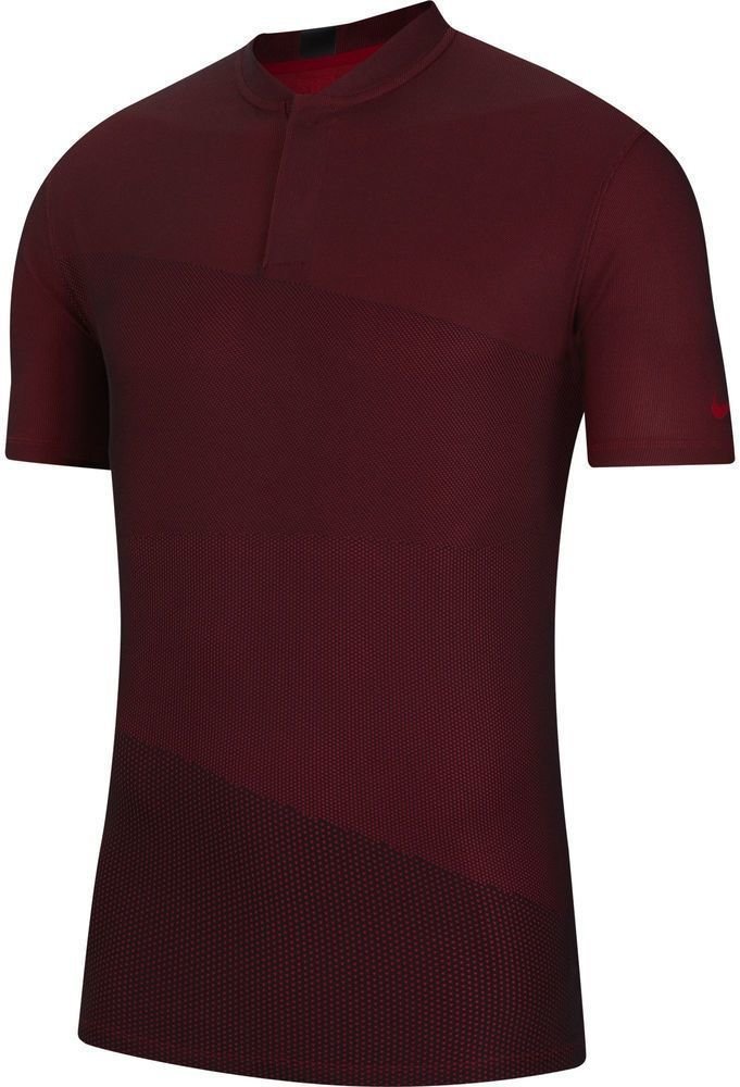 Poloshirt Nike TW Dri-Fit Blade Mens Polo Shirt Gym Red/Team Red/Black XL