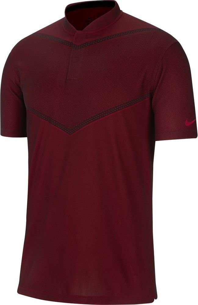 Polo Shirt Nike TW Dri-Fit Blade Gym Red/Team Red/Black/Gym Red M