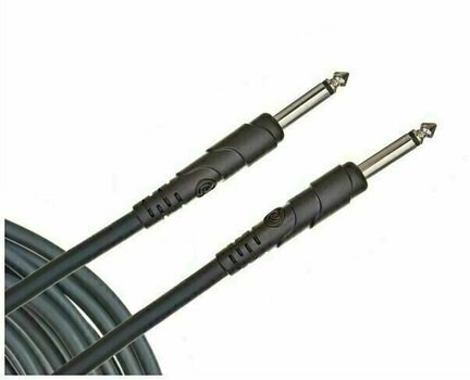 Instrument Cable D'Addario Planet Waves PW-CGT-20 Black 6 m Straight - Straight - 1