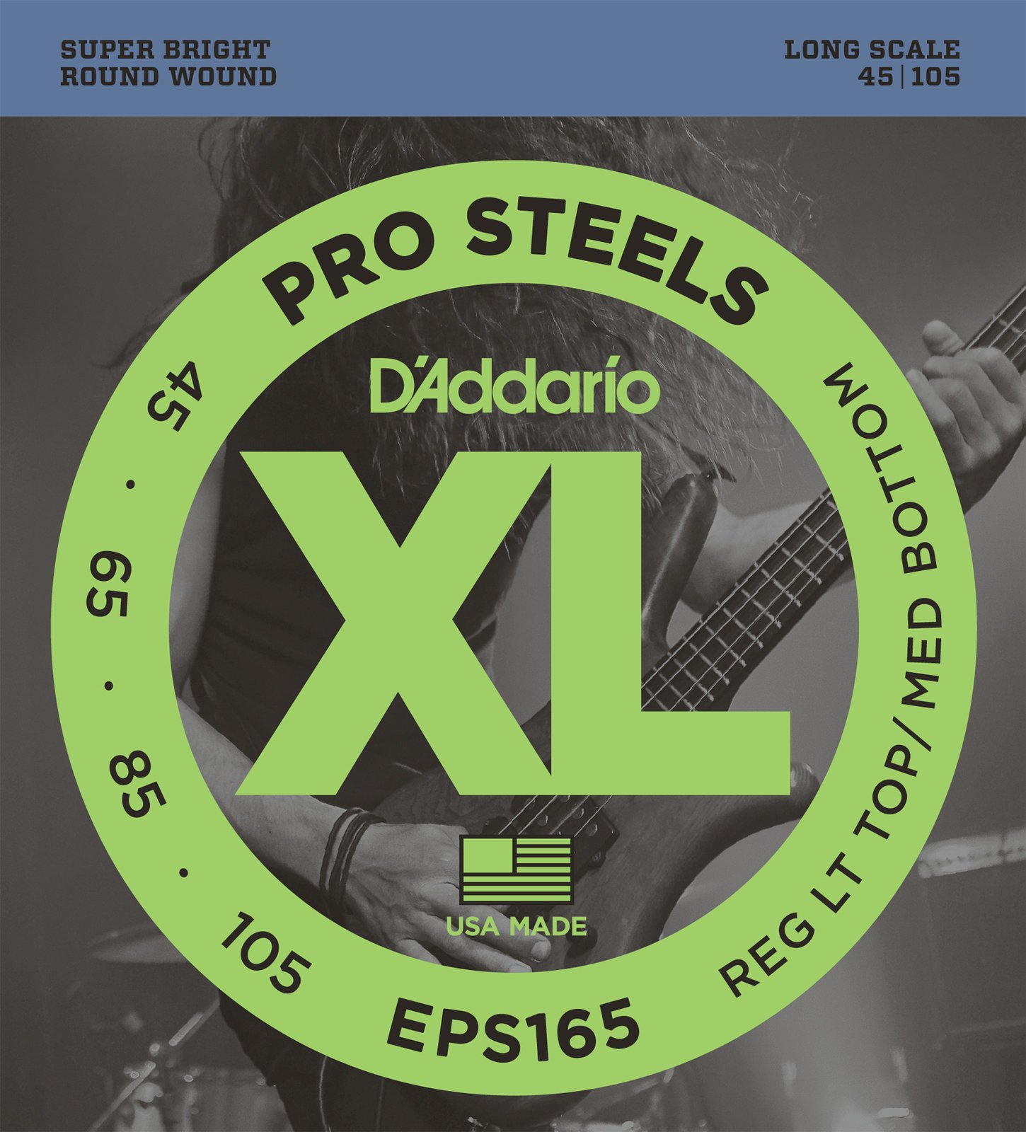Struny pro baskytaru D'Addario EPS165