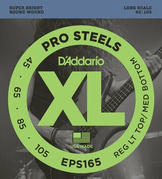 Struny pro baskytaru D'Addario EPS165 - 1