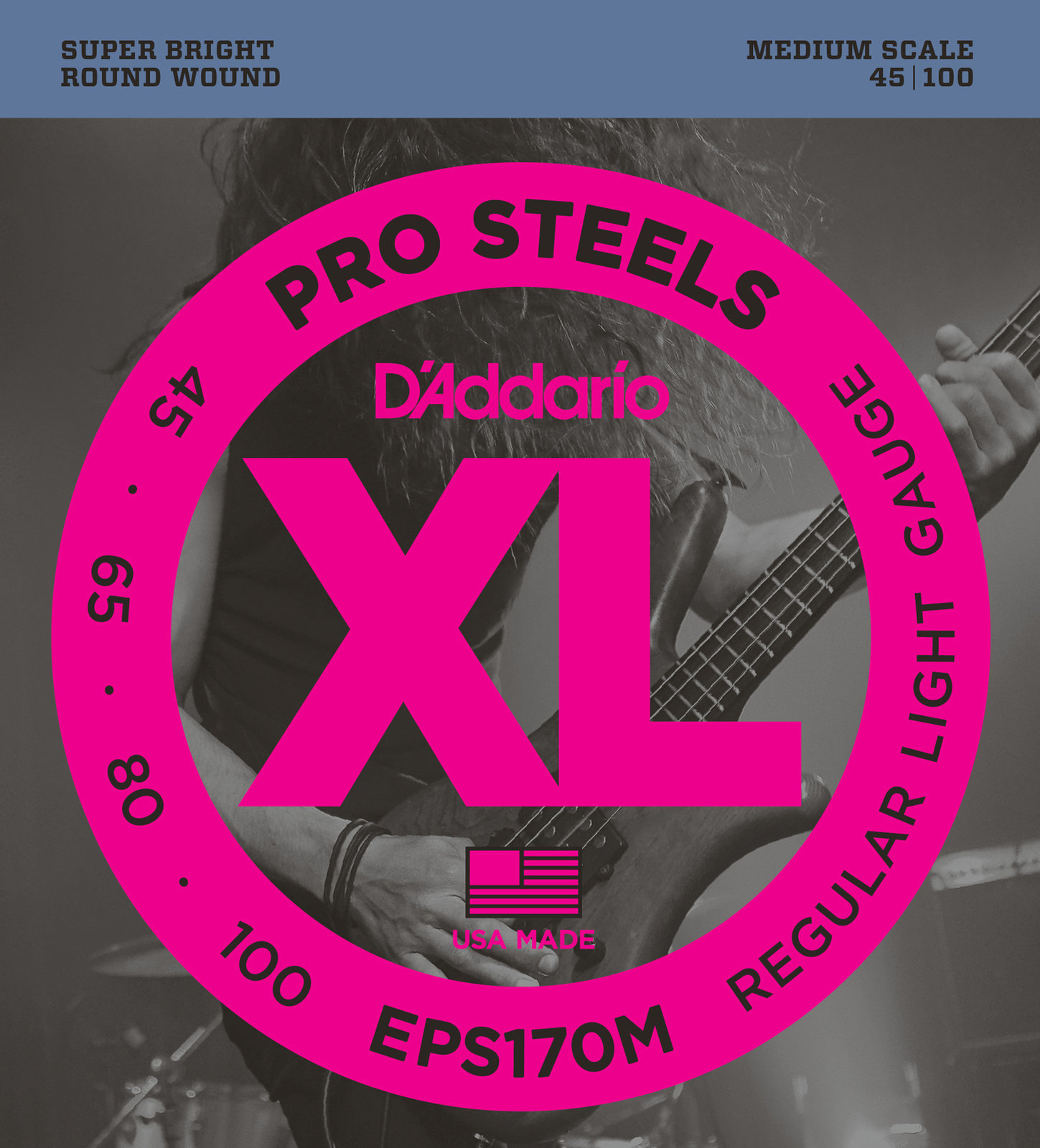 Bassguitar strings D'Addario EPS170M