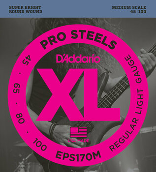 Struny pro baskytaru D'Addario EPS170M - 1