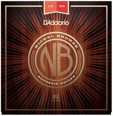 Struny do gitary akustycznej D'Addario NB1356 Struny do gitary akustycznej