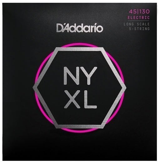 Snaren voor 5-snarige basgitaar D'Addario NYXL45130