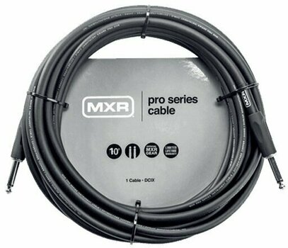 Instrument kabel Dunlop MXR DCIX10 PRO Sort 3 m Lige - Lige - 1