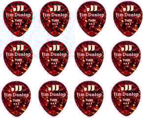 Trzalica Dunlop 485P-05TH Celluloid Teardrop Trzalica