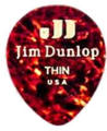 Dunlop 485R-05TH Celluloid Teardrop Plectrum