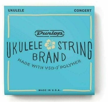 Cordas para ukulele de concerto Dunlop DUQ302 - 1