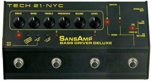 Procesador de sonido Tech 21 Bass Driver D.I. Deluxe SansAmp - 1