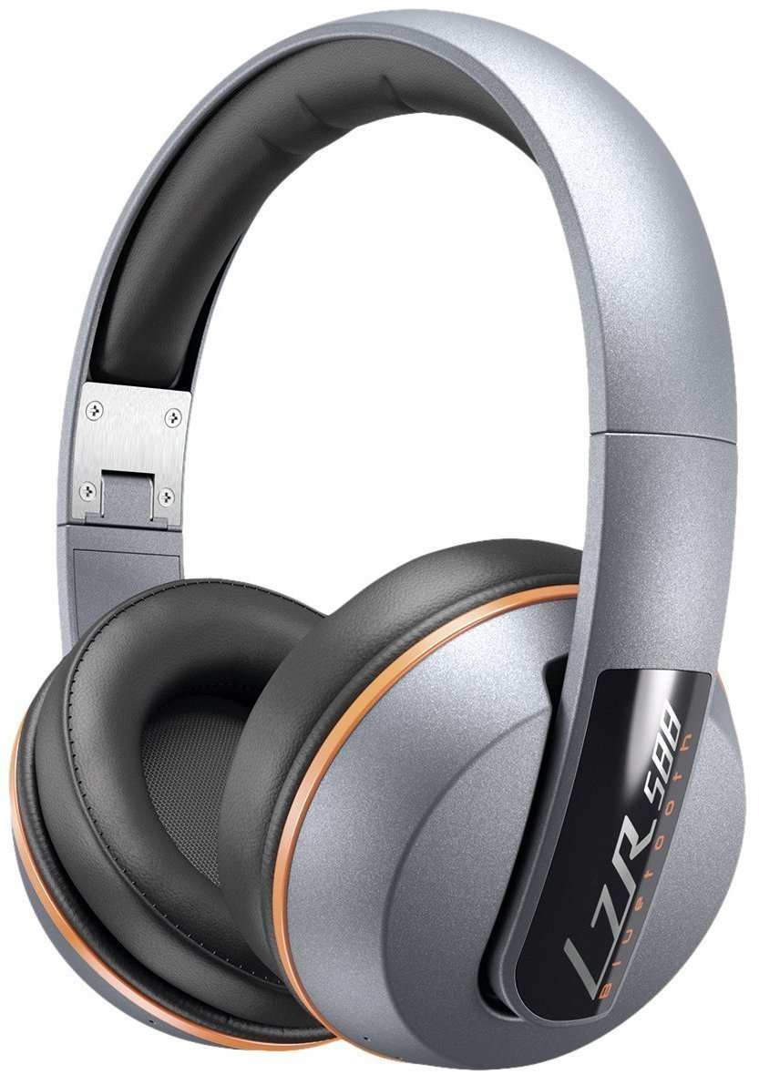 Wireless On-ear headphones Magnat LZR 588BT Silver vs. Orange