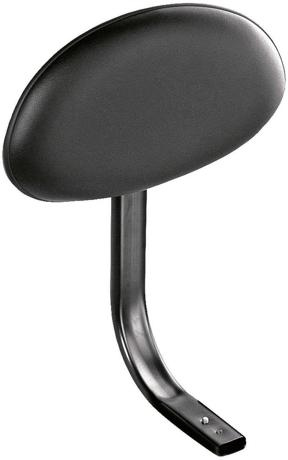 Bobnarski stolček Konig & Meyer 14042 Backrest - black leather