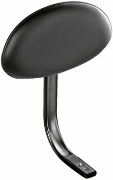 Tabouret pour batteur Konig & Meyer 14042 Backrest - black leather - 1