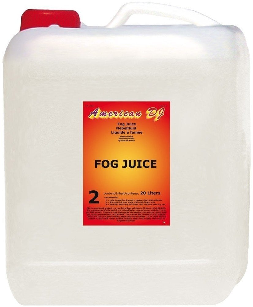 Fog fluid
 ADJ 2 medium 20L Fog fluid
